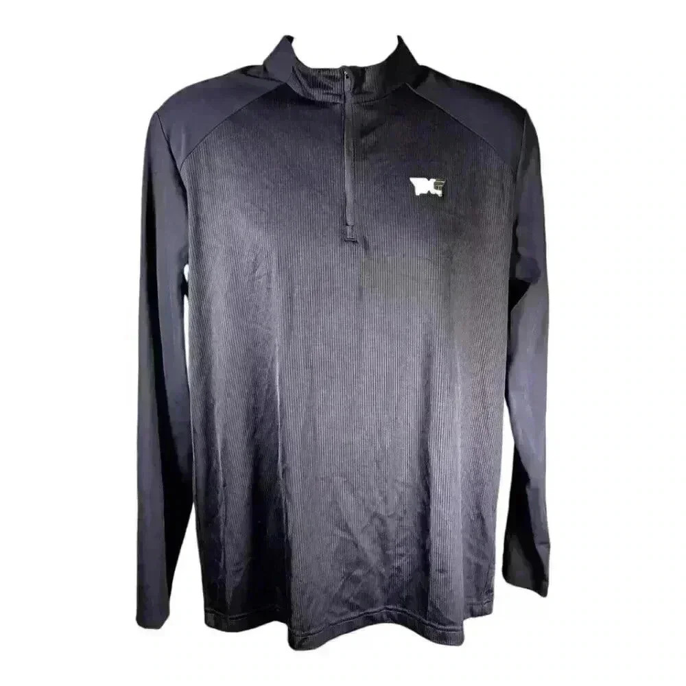PXG Parsons Extreme Golf Jacket 1/4 Zip Pullover Black Men's Small
